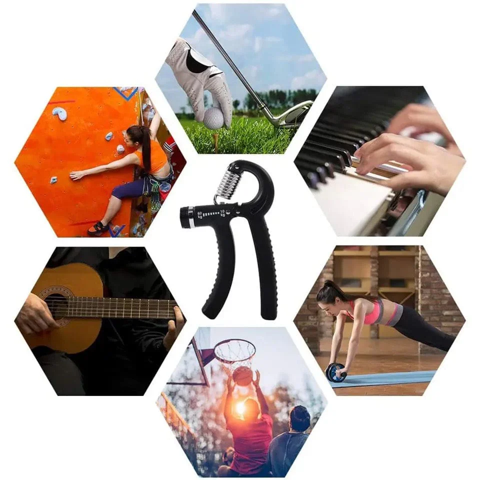 Adjustable Hand Gripper for Forearm, Finger, and Grip Strength Training