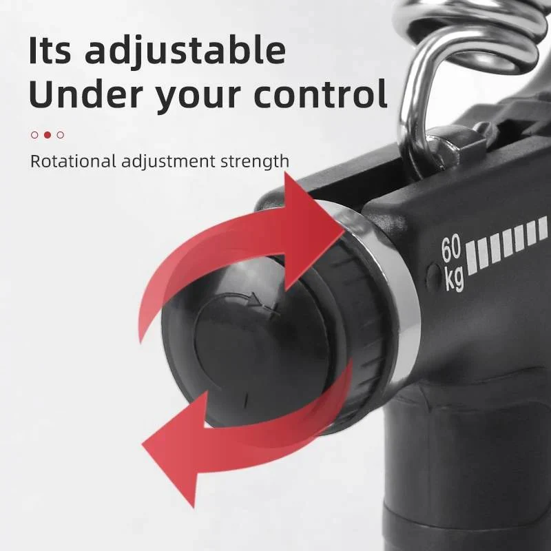 Adjustable Hand Gripper for Forearm, Finger, and Grip Strength Training