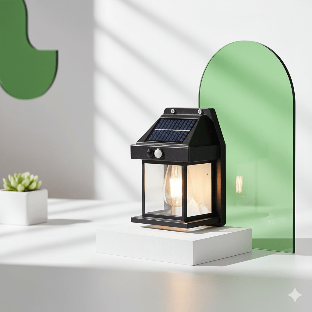 Solar Glow™ Motion Sensor Wall Light