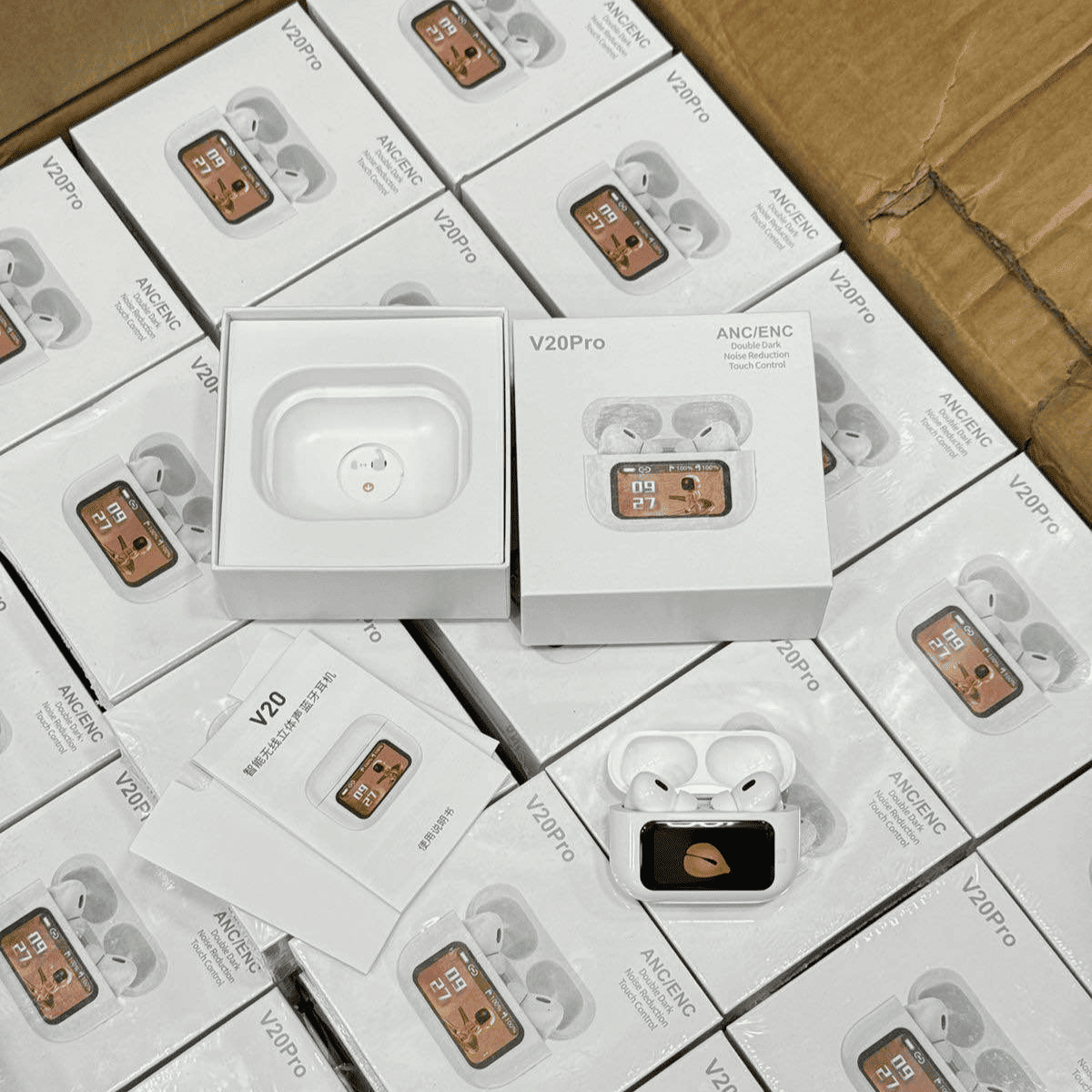 Wireless AirPods with Smart Screen Display Case
