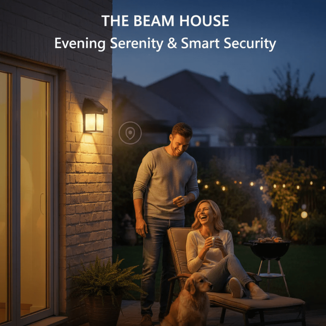 Solar Glow™ Motion Sensor Wall Light