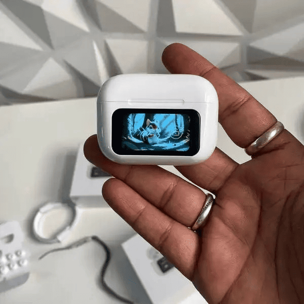Wireless AirPods with Smart Screen Display Case