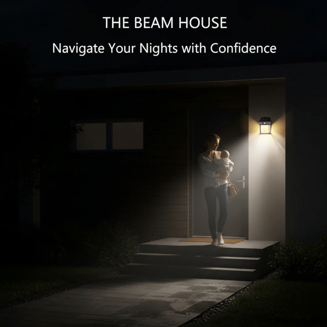 Solar Glow™ Motion Sensor Wall Light