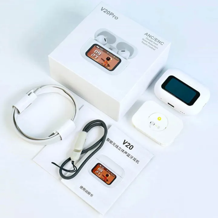 Wireless AirPods with Smart Screen Display Case