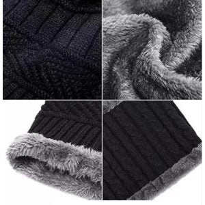 🧣 2-in-1 Winter Beanie &amp; Neck Warmer Combo