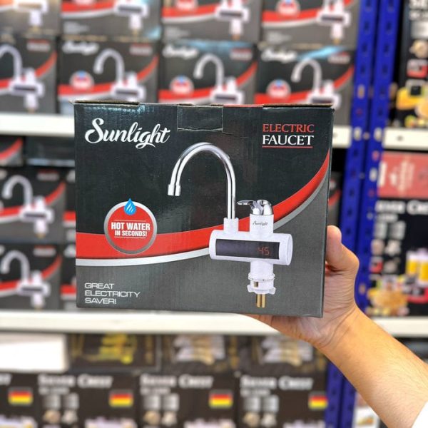 Instant Electric Water Heater Tap – 3000W Stainless Steel